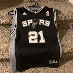 Tim Duncan San Antonio Spurs jersey